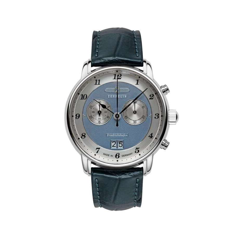 Zeppelin Friedrichshafen Blue Dial Mens Watch 85843