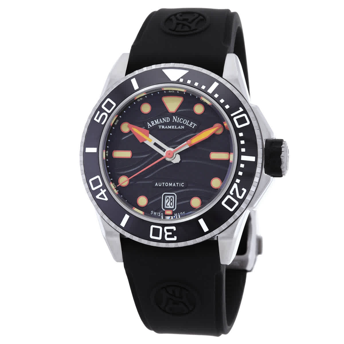 Armand Nicolet JSH Automatic Black Dial Mens Watch A480PGN-NO-GG4710N 690$