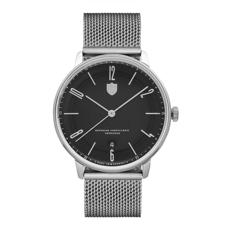 Dufa Bayer Black Dial Mens Watch DF-9016-11