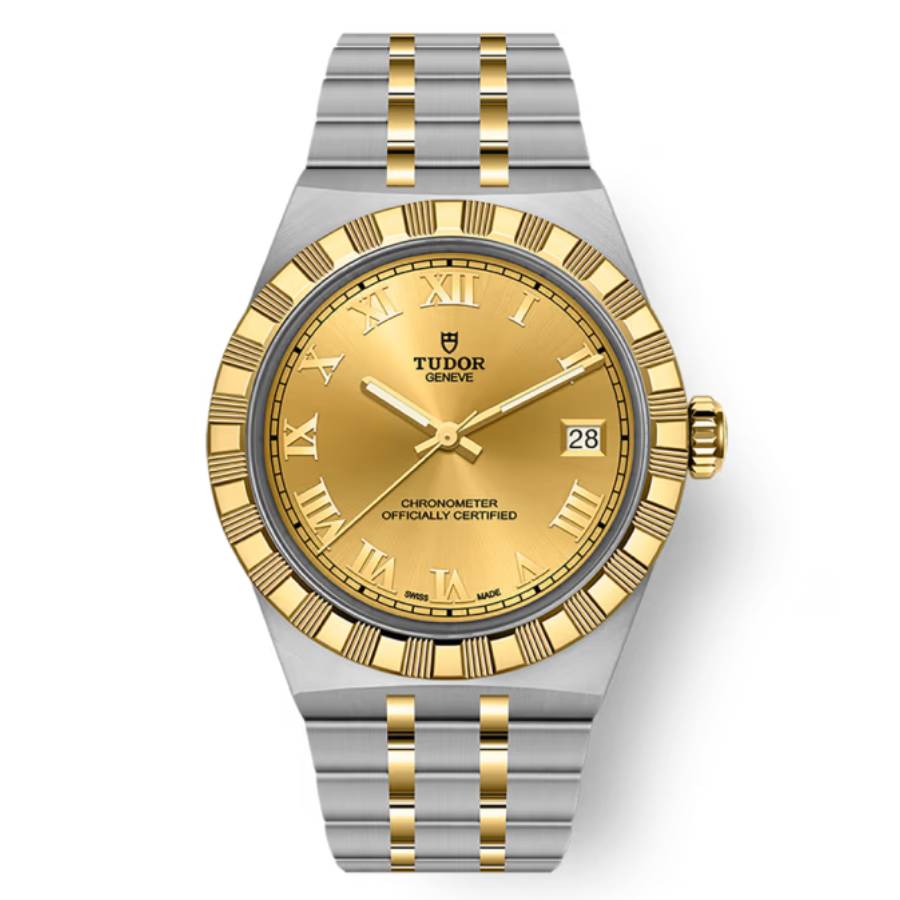 Tudor Royal Automatic Chronometer Champagne Dial Watch M2836C1A3-0002 5900$
