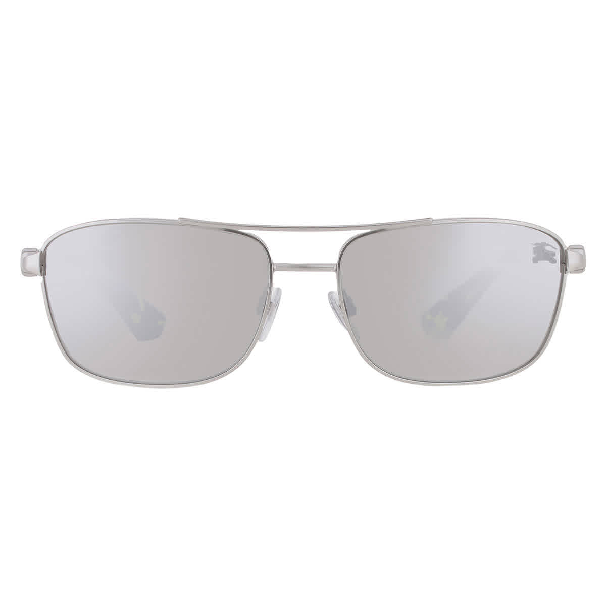 Burberry Man Sunglass BE3163 -  Frame color: Silver, Lens color: Light Grey Mirror Silver