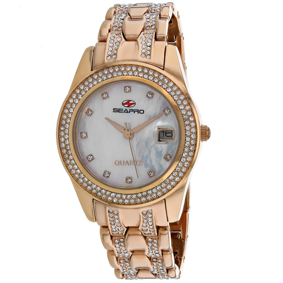 Seapro Intrigue Mother of Pearl Dial Ladies Watch SP0010