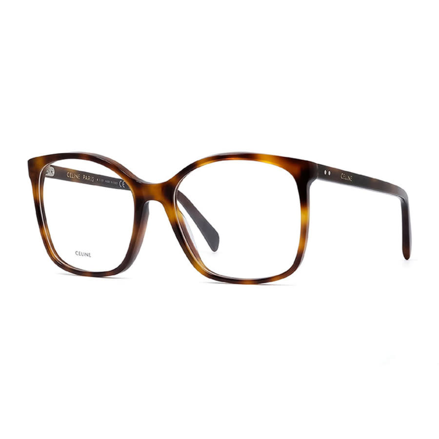 Celine CL50027J056 Tortoiseshell Acetate Eyeglasses — Brown