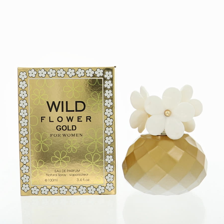 Fragrance Couture Ladies Wild Flower Gold EDP Spray 3.4 oz Fragrances 8439627599086