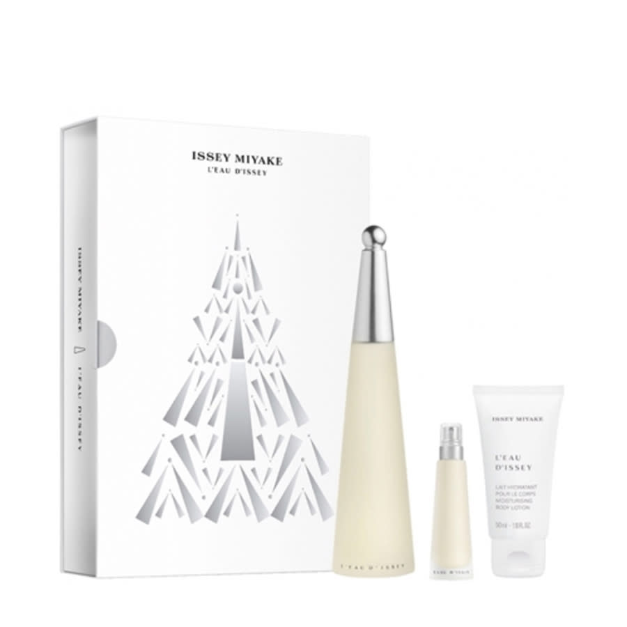 Issey Miyake Ladies Leau Dissey Gift Set Fragrances 3423222047948 55$