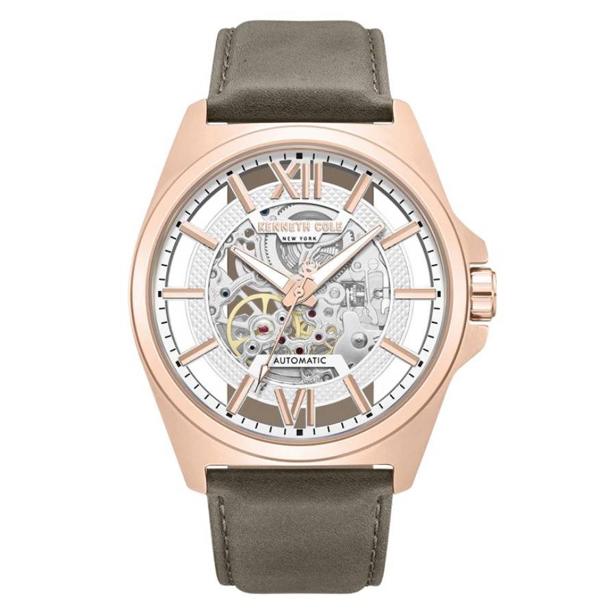 Kenneth Cole New York Automatic Skeleton Dial Mens Watch KCWGX0065101 147$