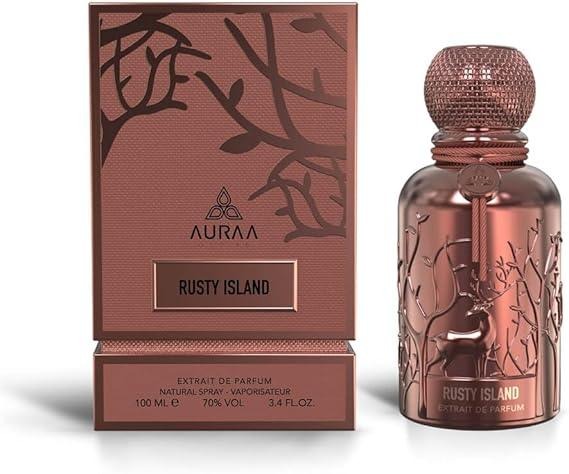 Auraa Desire Unisex Rusty Island Extrait de Parfum Spray 3.4 oz Fragrances 6290360832111