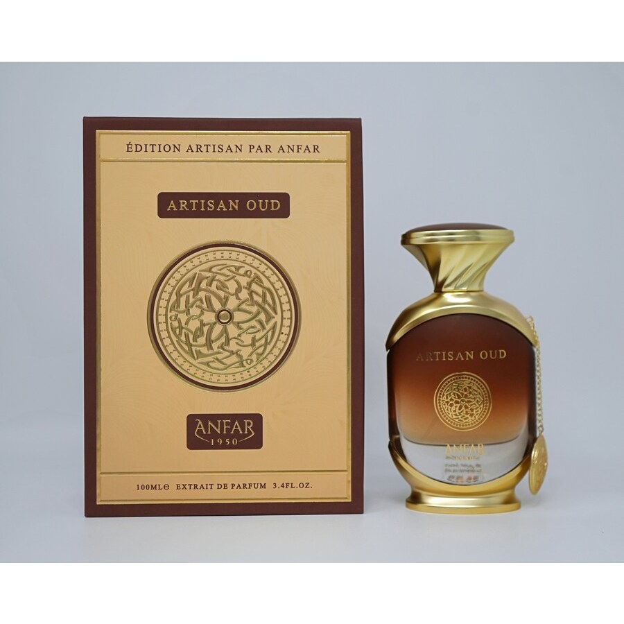 Anfar Mens Artisan Oud Extrait de Parfum Spray 3.4 oz Fragrances 6292257644104