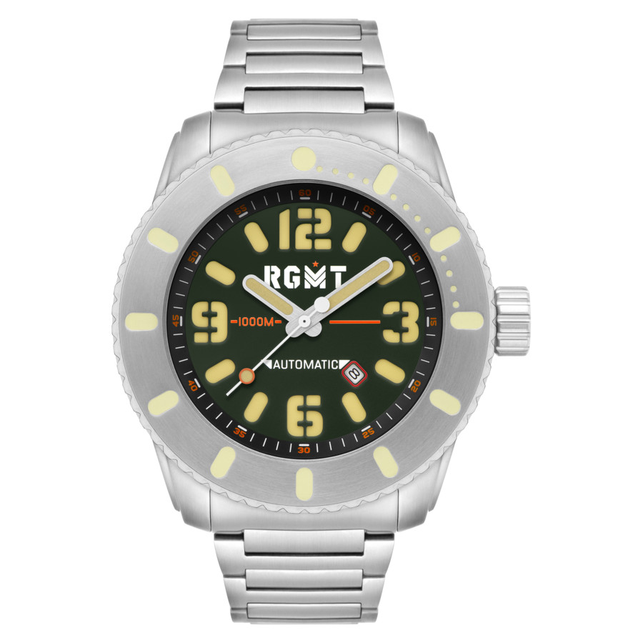 RGMT All Brite Automatic Silver Dial Mens Watch RG-8053-44 309$