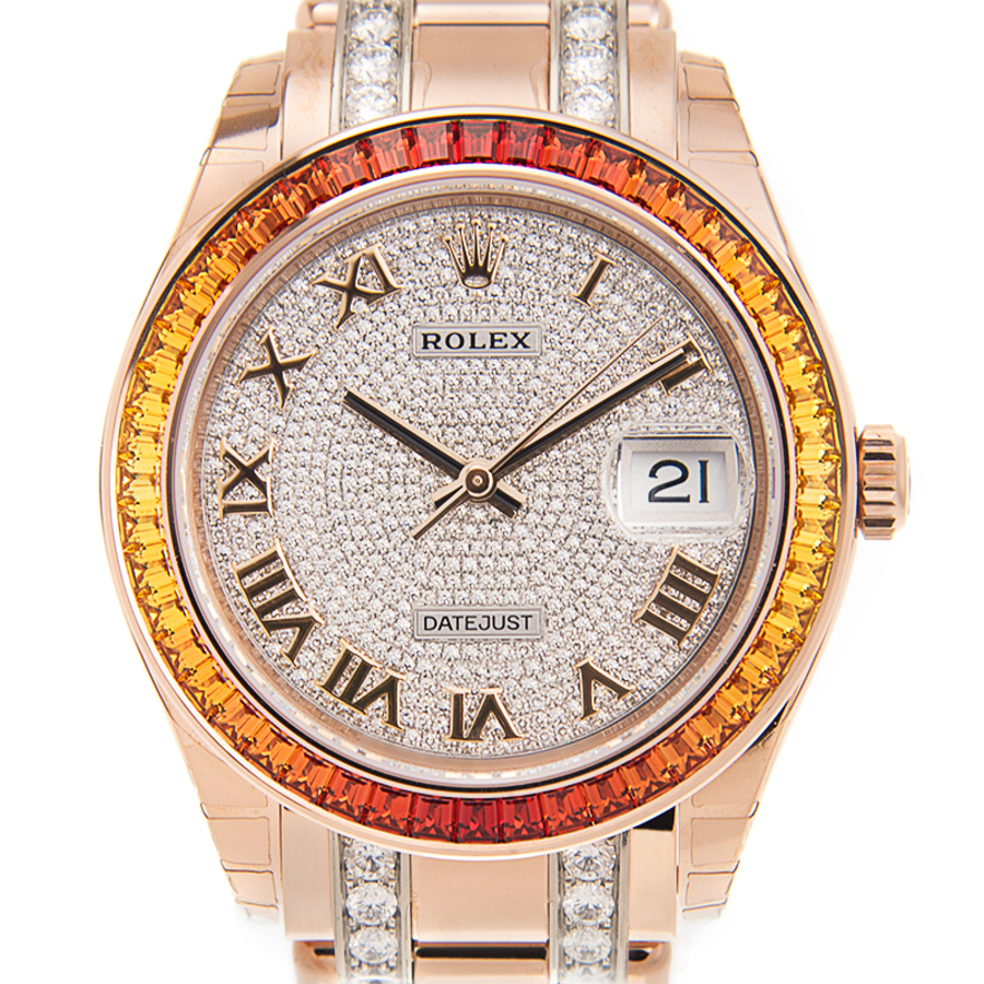 Rolex Automatic Chronometer Diamond Watch 86345SAJOR 120750$