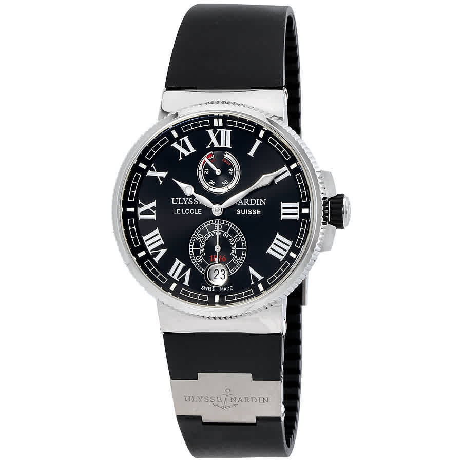 Ulysse Nardin Marine Chronometer Automatic Mens Watch 1183-126-3-42 7125$