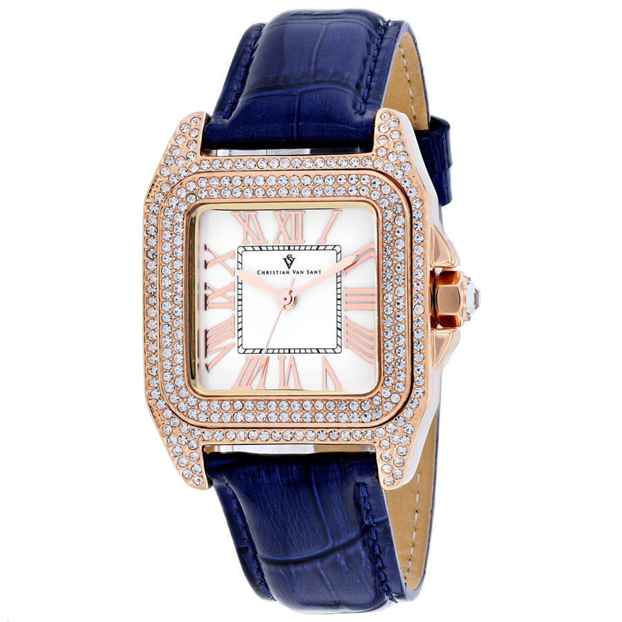 Christian Van Sant Radieuse Quartz White Dial Ladies Watch CV4428
