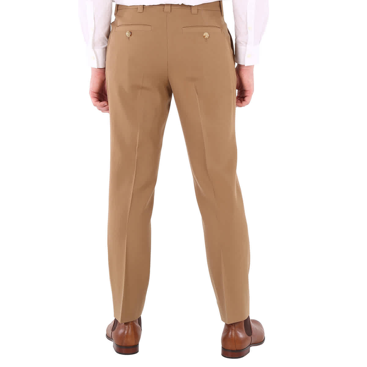 Pants - White Grain de Poudre wool pants