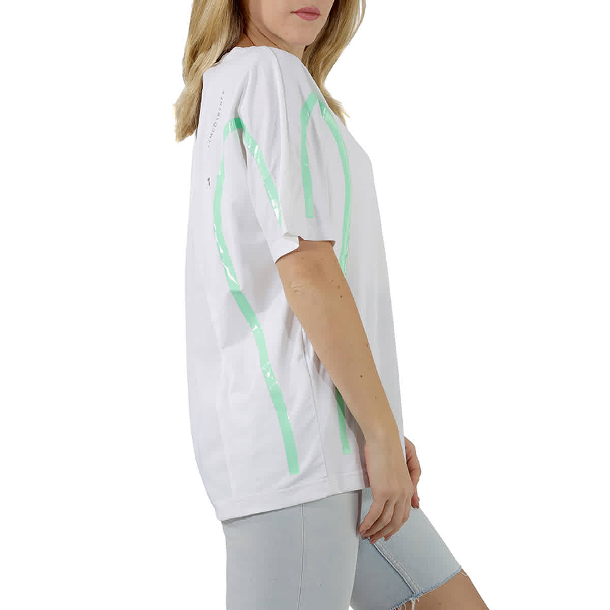 Stella mccartney adidas white top Clearance