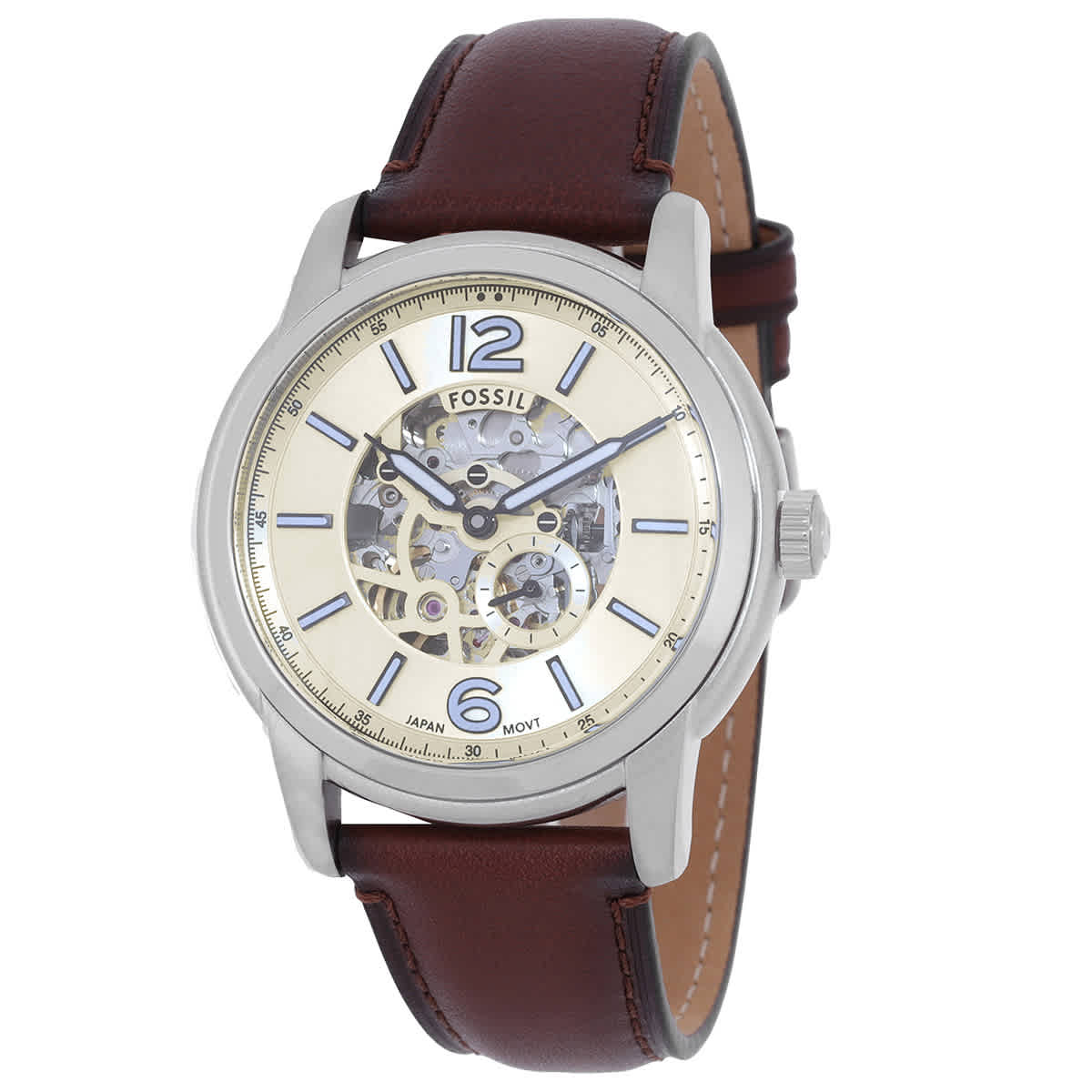 Fossil Heritage Automatic Cream Dial Mens Watch ME3264 165$