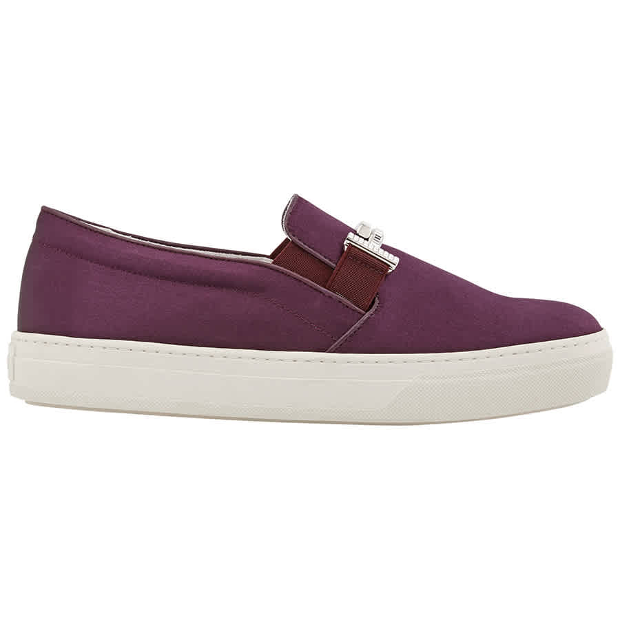 Tods Womens Slip-on Sneakers in Purple 