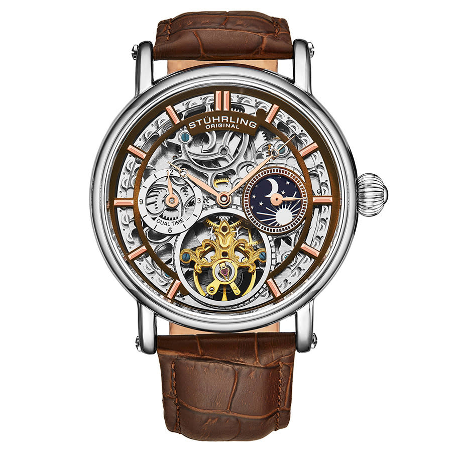 Stuhrling Original Legacy Automatic Brown Dial Mens Watch M13583