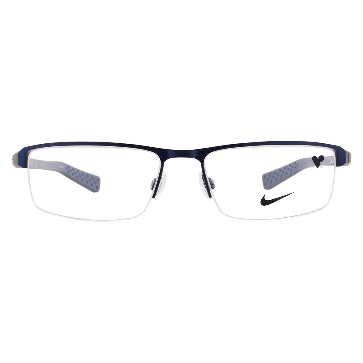 Nike Demo Rectangular Mens Eyeglasses NIKE 8097N 400 55 30$