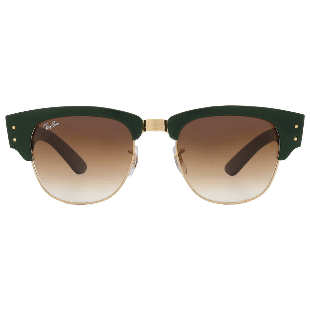 Ray Ban Mega Clubmaster Brown Gradient Square Unisex Sunglasses RB0316S 136851 53