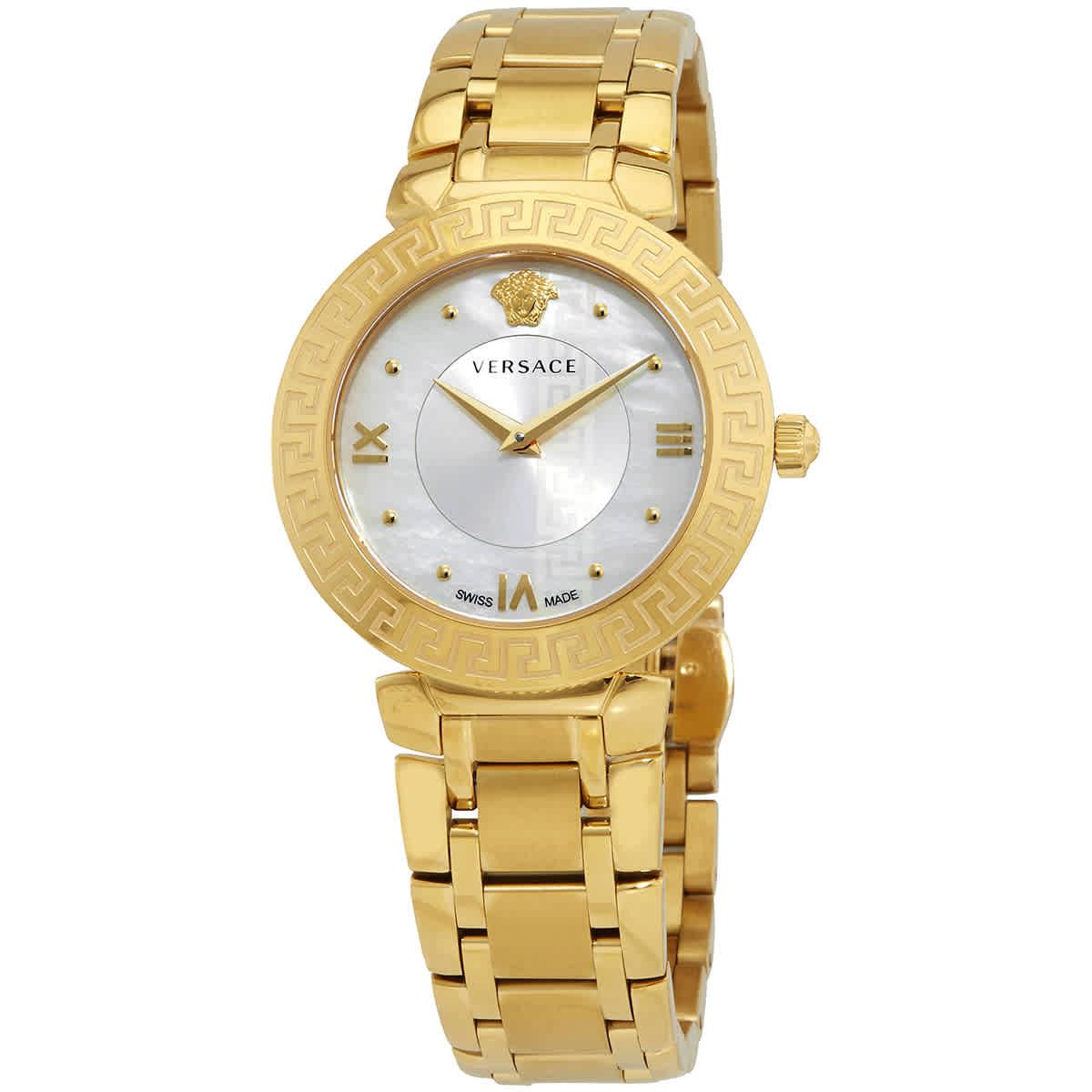 Versace Daphnis Quartz Mother of Pearl Dial Ladies Watch V16070017 379$