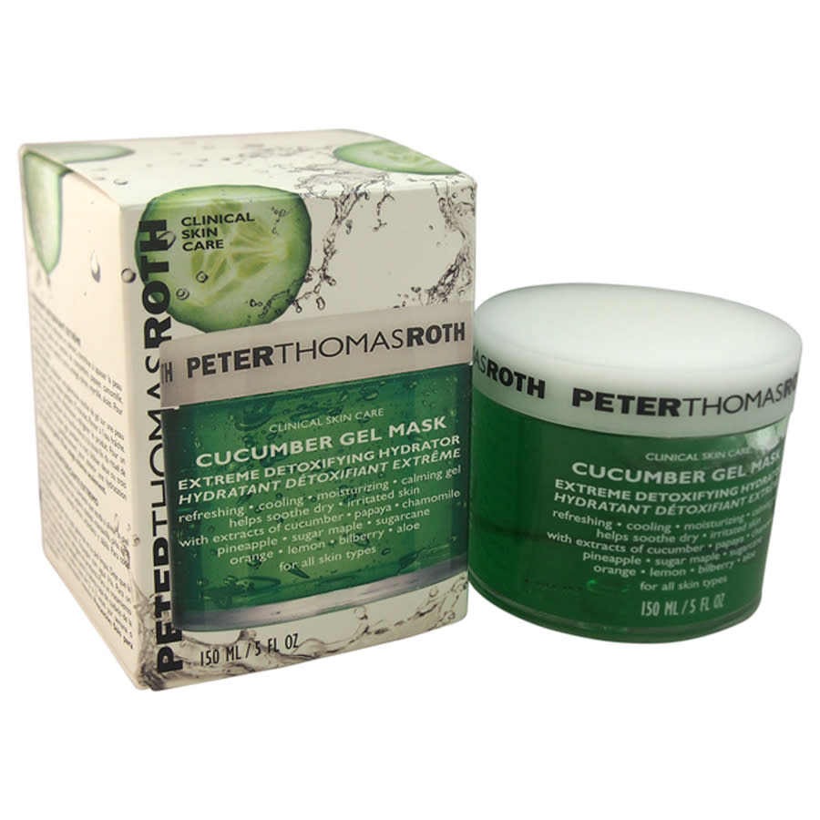 Cucumber Gel Mask Extreme Detoxifying Hydrator by Peter Thomas Roth for Unisex - 5 oz Gel Mask 38$