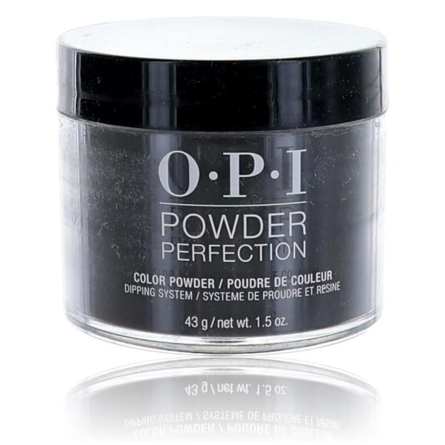 OPI Ladies Powder Perfection Color Dip Powder 1.5 oz Black Onyx Nails 619828133755