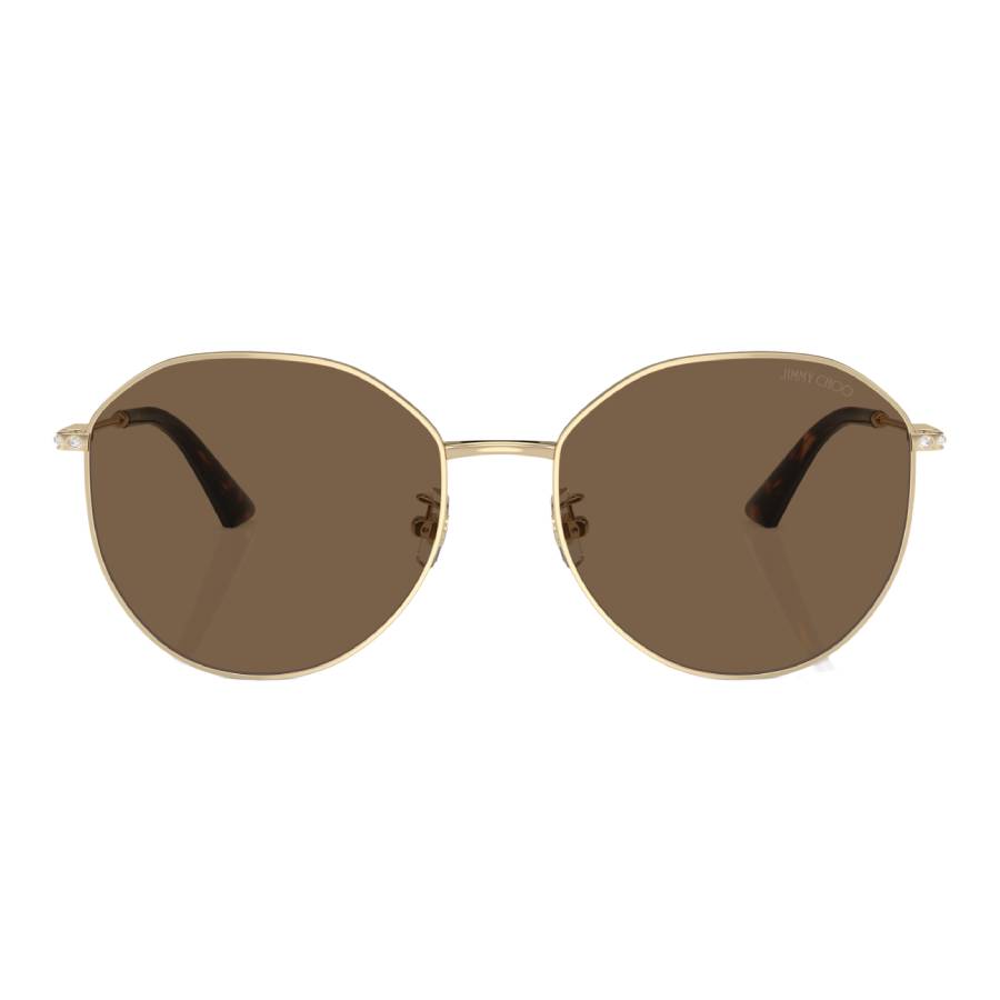 Jimmy Choo JC4007BD Asian Fit 300673 Women’s Sunglasses Gold Size 58