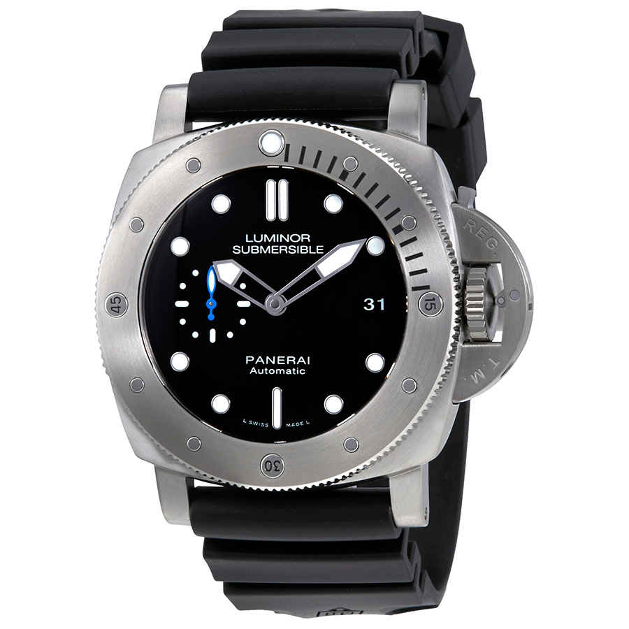 Panerai Luminor Submersible 1950 Automatic Titanium Mens Rubber Watch PAM01305 8690$