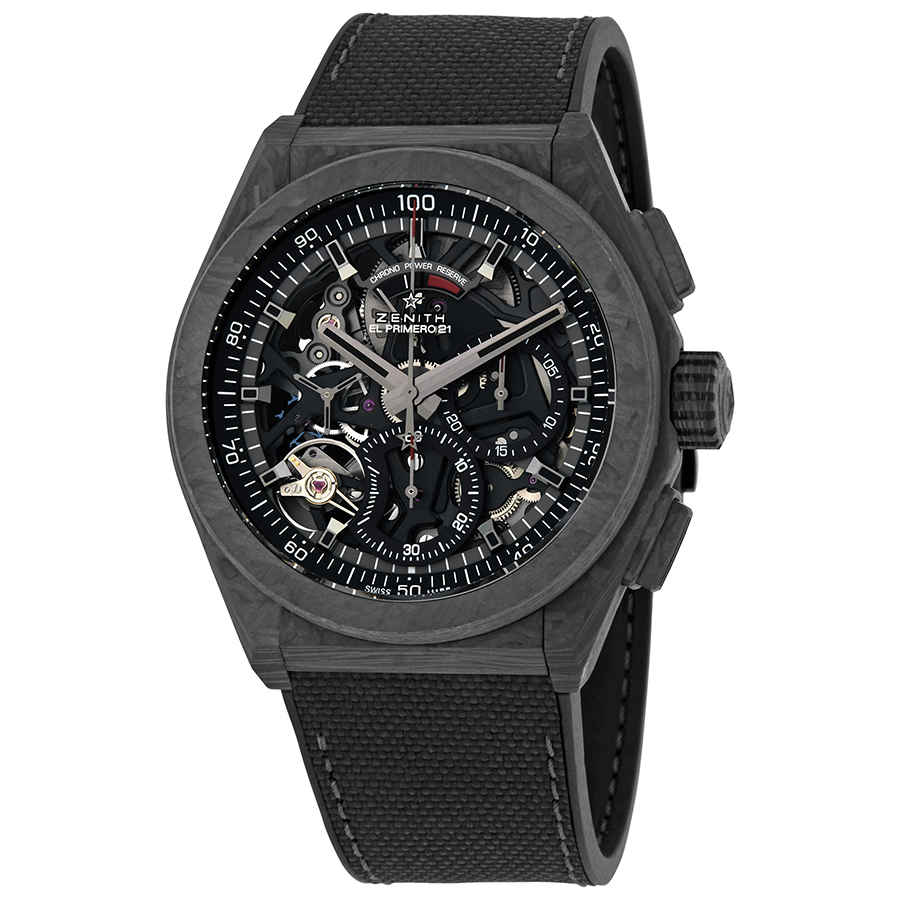 Zenith Defy El Primero 21 Chronograph Automatic Power Reserve Mens Watch 10.9000.9004/96.R921
