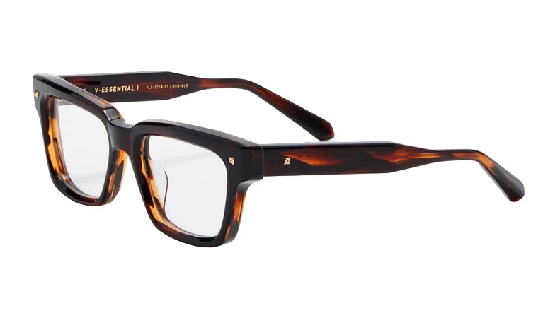 Valentino V-Essential Demo Square Mens Eyeglasses VLX-121 B 51 180$