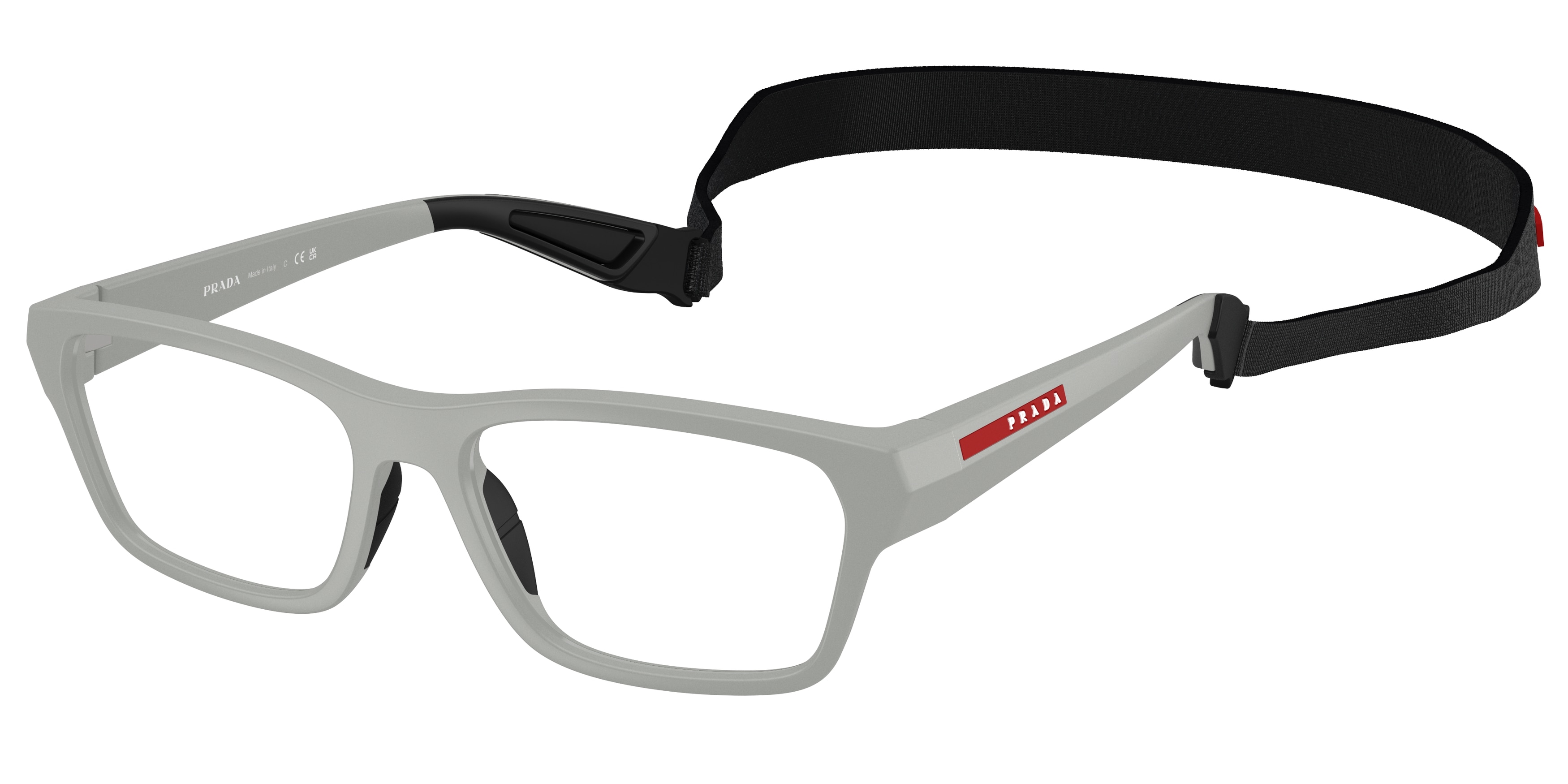 Prada Linea Rossa Demo Rectangular Mens Eyeglasses PS 03RV 13Z1O1 54 160$