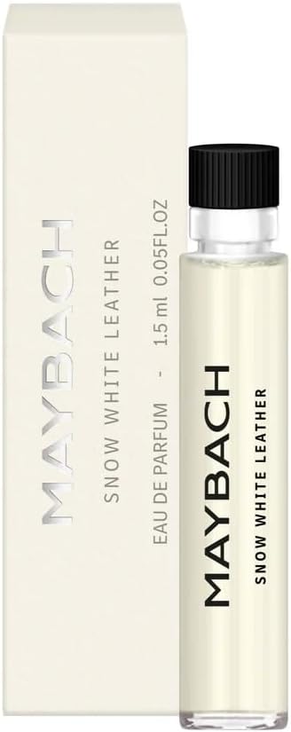 Maybach Unisex Snow White Leather EDP Spray 0.33 oz Fragrances 3595471035493