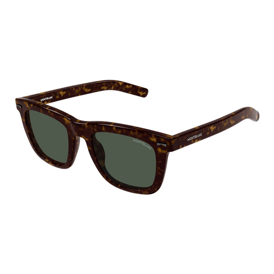Montblanc MB0226S007 Tortoiseshell Acetate Sunglasses — Brown