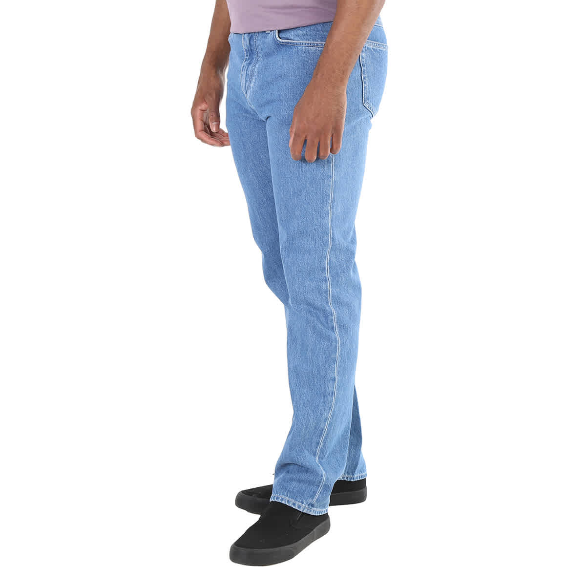 Straight Fit Jeans in Mid blue - Men, Denim