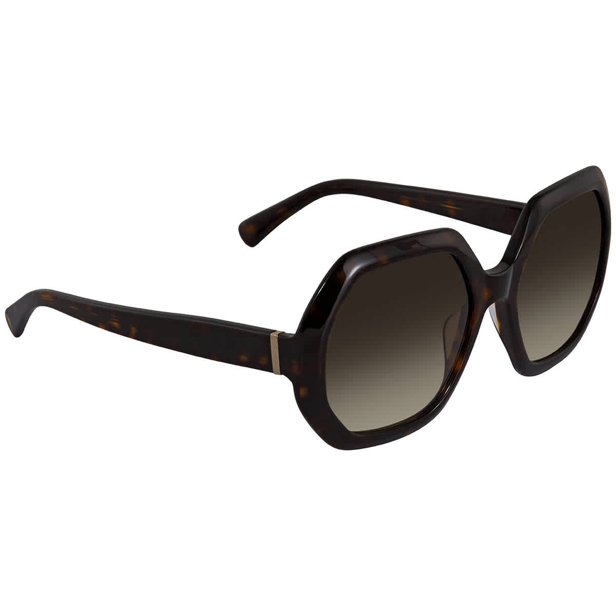 Longchamp Green Geometric Ladies Sunglasses LO623S 214 55 LO623S 214 55