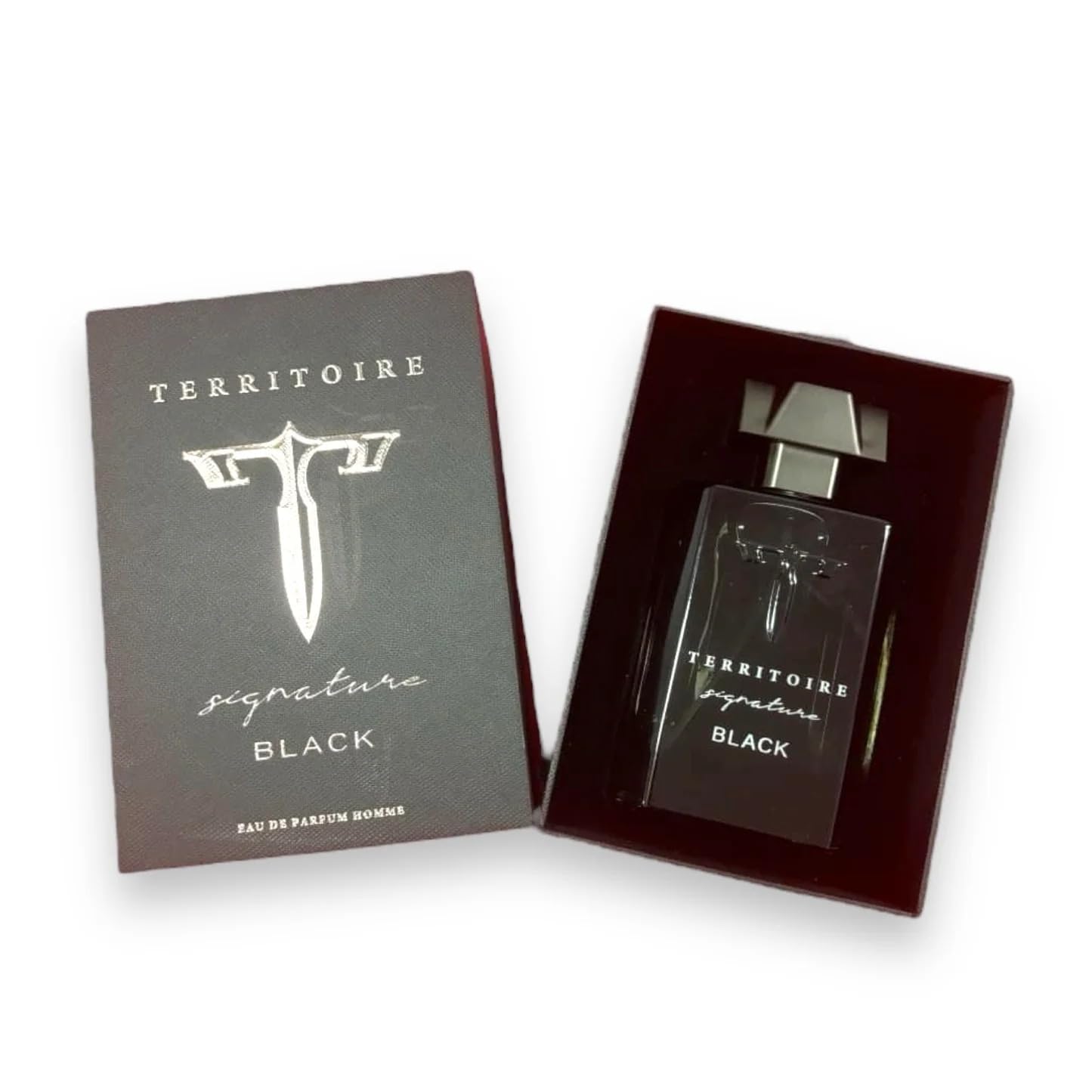 Territoire Mens Signature Black EDP Spray 3.4 oz Fragrances 752084310291