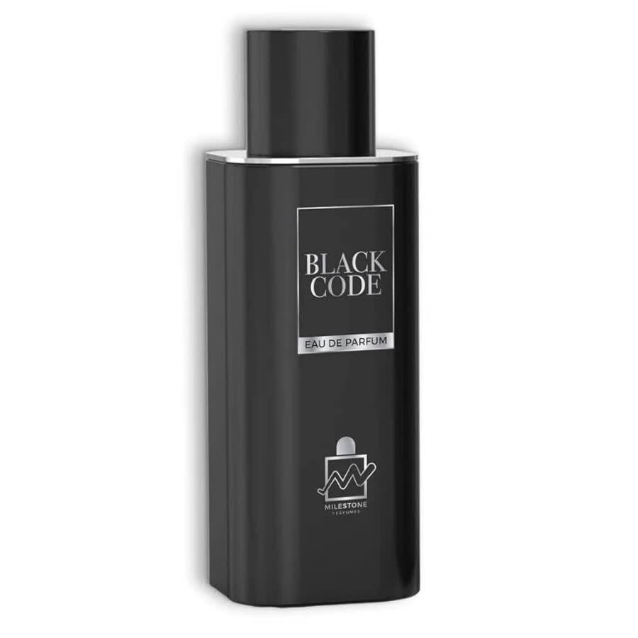 Milestone Mens Black Code EDP Spray 0.67 oz Fragrances 6294021904001