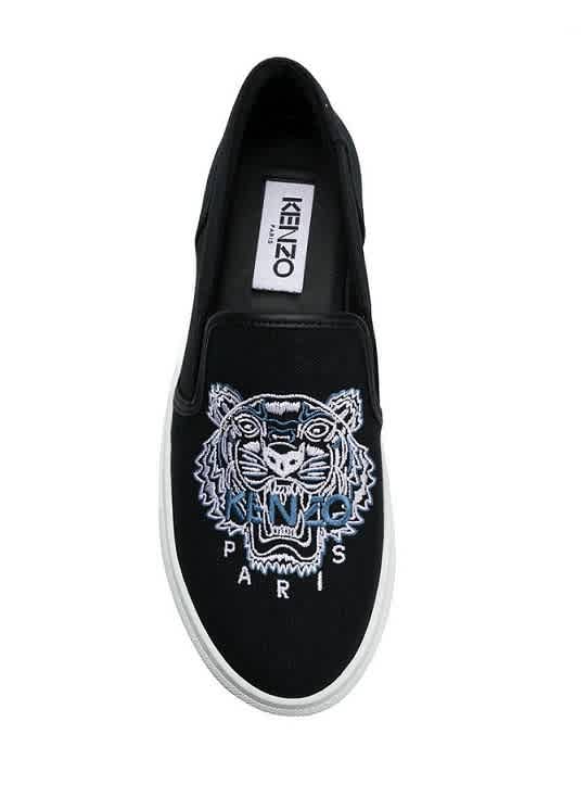 kenzo slip on sneakers