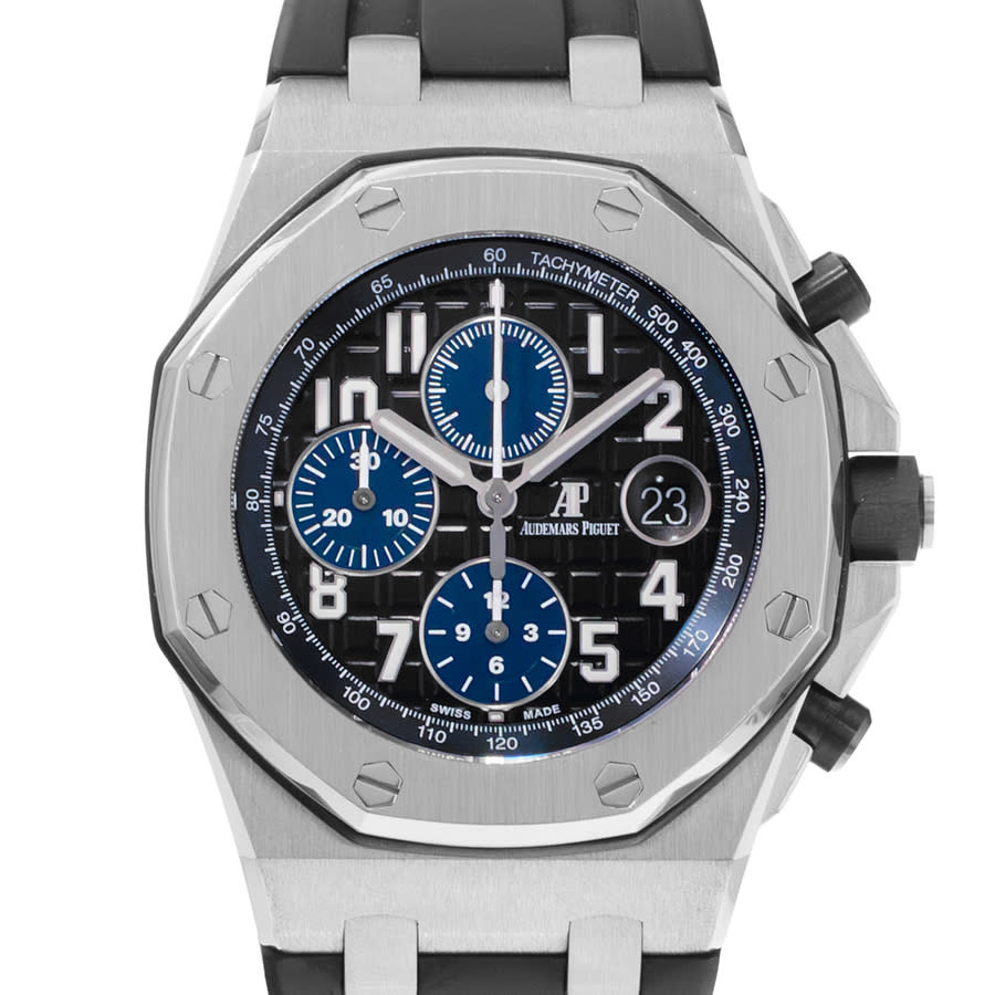 Pre-owned Audemars Piguet Royal Oak Offshore Chronograph Black Dial Mens Watch 26470STOOA028CR01 22750$