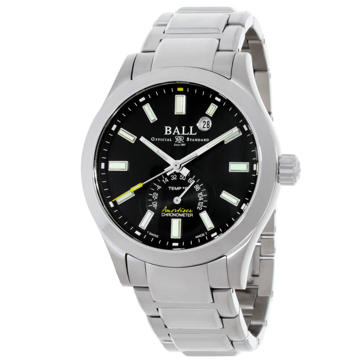 Ball Engineer III Endurance 1917 TMT Automatic Black Dial Watch NT2222C-S1C-BKF