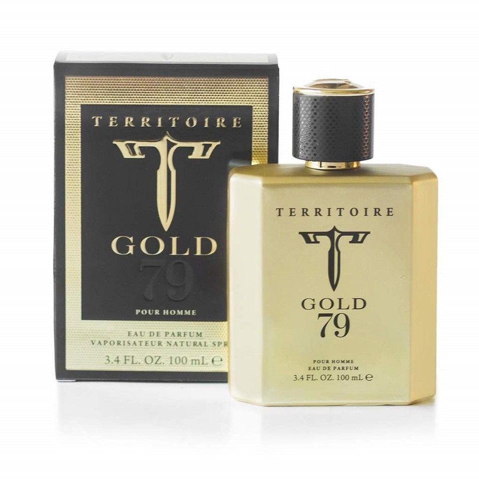 Territoire Mens Gold 79 EDP 34 oz Fragrances 0752084307130 15$