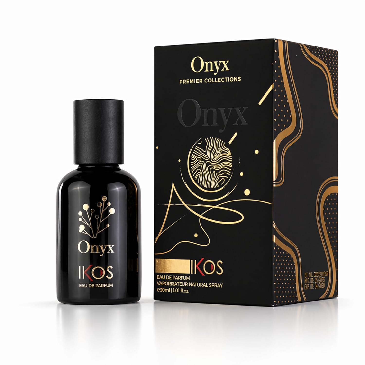 Ikos Unisex Premier Collections Onyx EDP Spray 1.0 oz Fragrances 769293577858