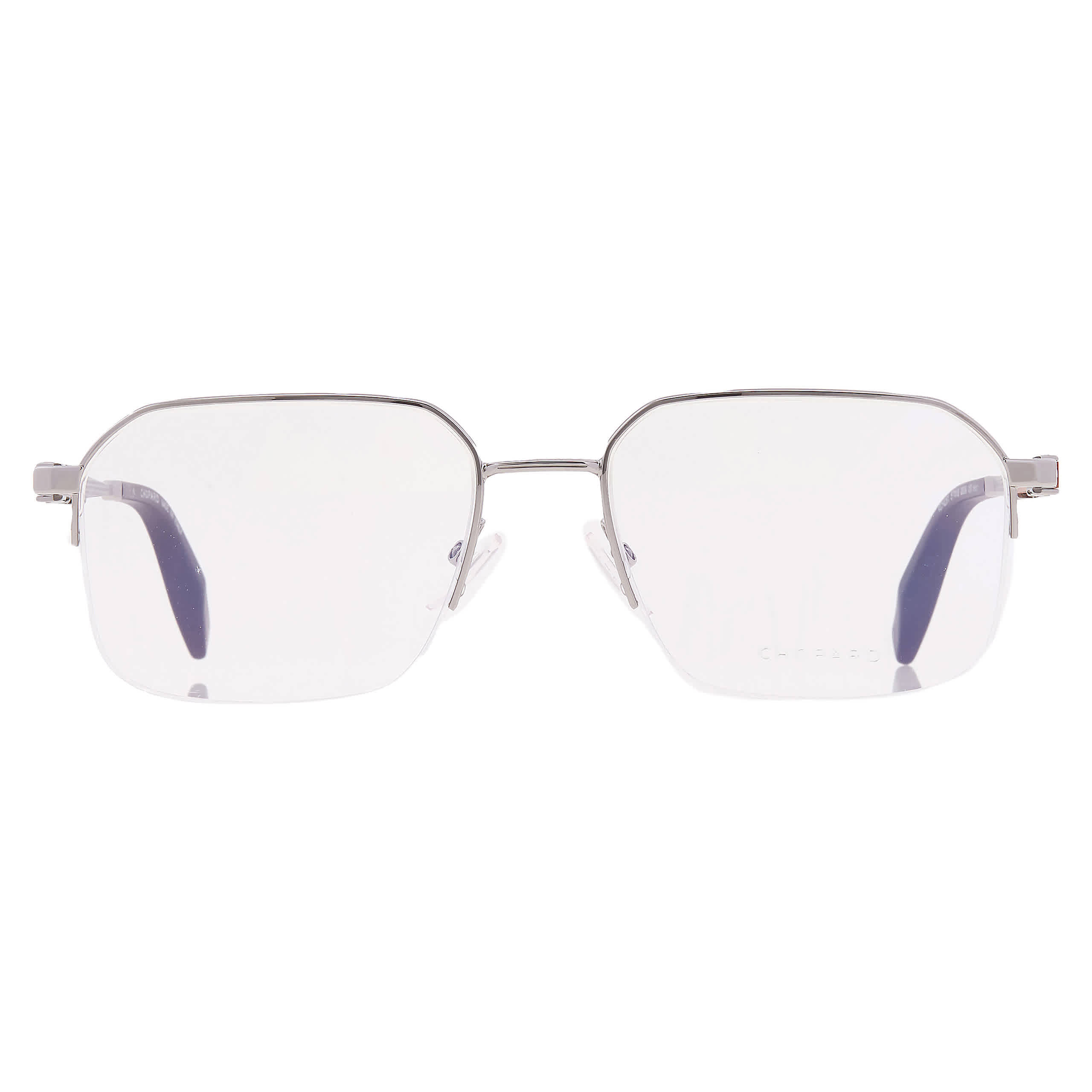 Chopard VCHL51 0509 Men's Glasses Silver Size 57 - Free Lenses - Blue Light Block Available