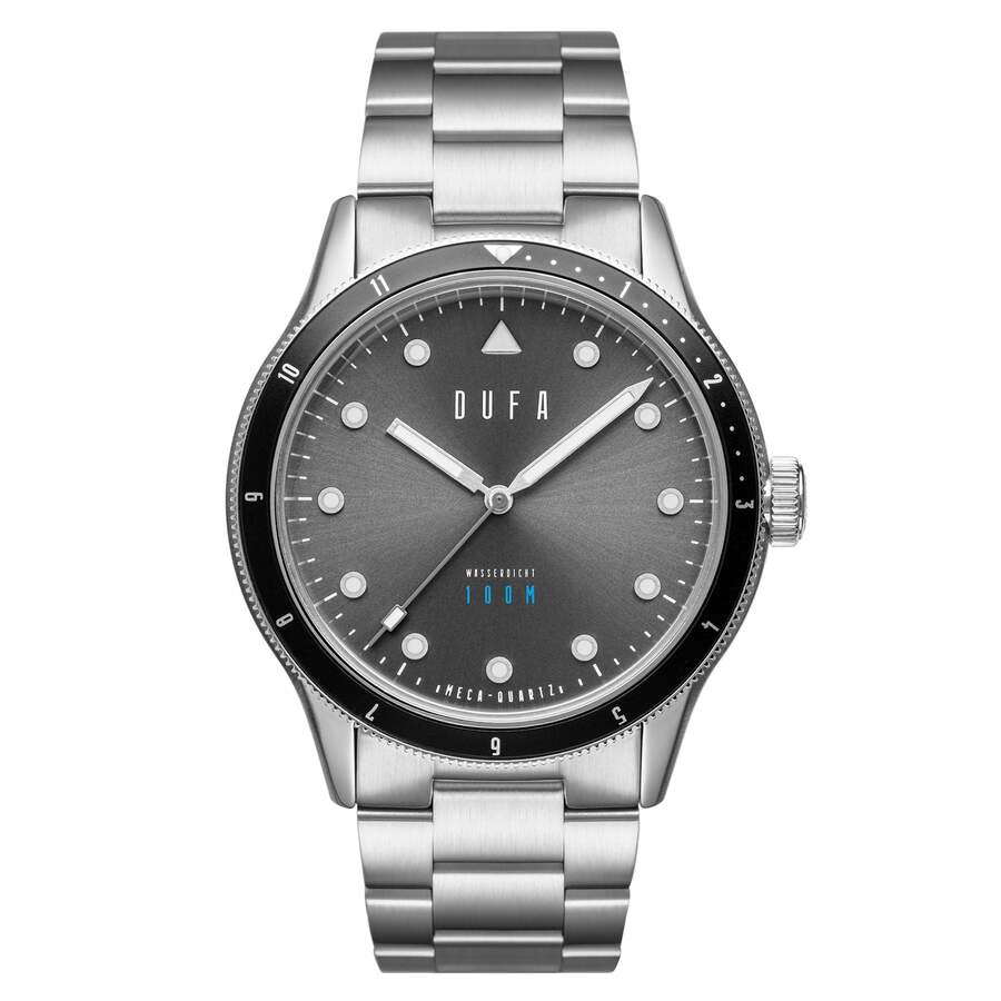 Dufa Tauchen Grey Dial Mens Watch DF-9035-33