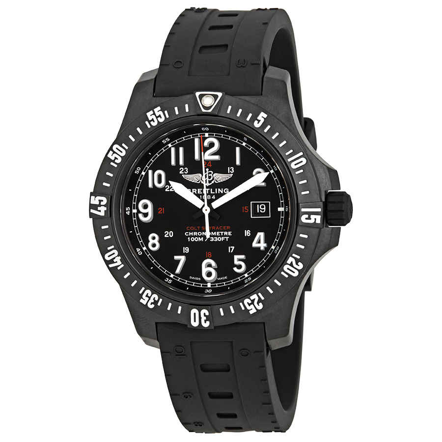 Breitling Colt Skyracer Chronometer Black Dial Men's Watch X74320E4 ...