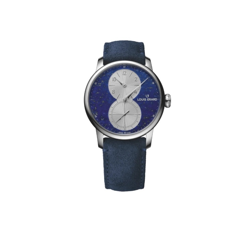 Louis Erard Excellence Automatic Blue Dial Mens Watch 85237AA35.BVA35
