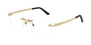 Cartier Santos de Cartier Demo Square Ladies Eyeglasses CT0512O 001 57 1100$