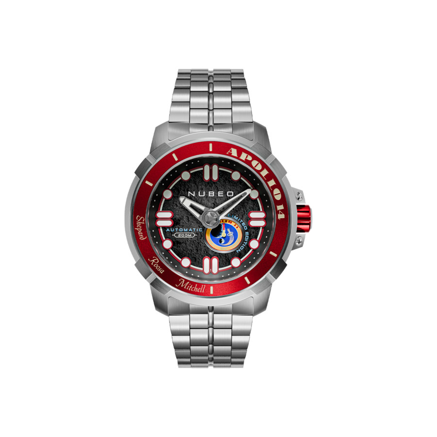 Nubeo Apollo Black Dial Mens Watch NB-6093-22 910$