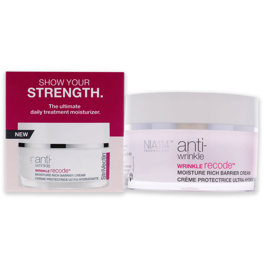 Wrinkle Recode Moisture Rich Barrier Cream by Strivectin for Unisex - 17 oz Cream 55$