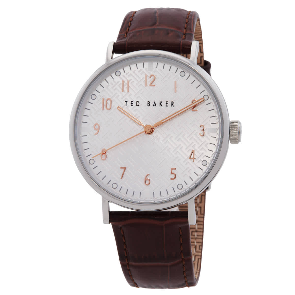 Ted Baker Mimosaa Quartz Silver Dial Mens Watch BKPMMS1159I 54$